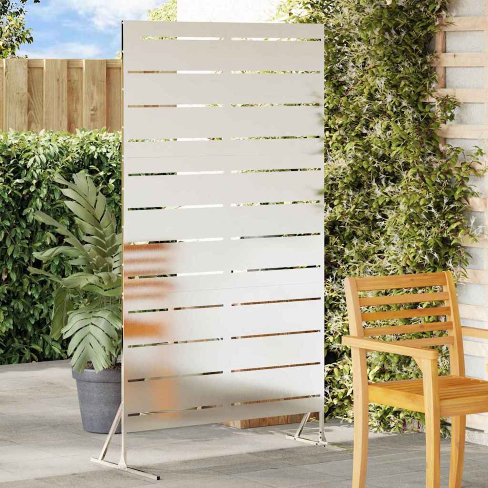 vidaXL Ecran de intimitate Gri 100 x 50 x 180 cm Oțel