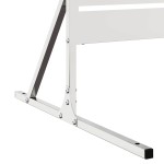 vidaXL Ecran de intimitate Gri 100 x 50 x 180 cm Oțel