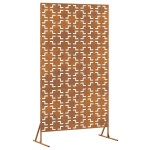 vidaXL Ecran de intimitate Gri 100 x 50 x 180 cm Oțel