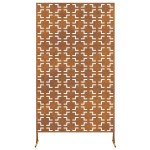 vidaXL Ecran de intimitate Gri 100 x 50 x 180 cm Oțel