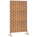 vidaXL Ecran de intimitate Gri 100 x 50 x 180 cm Oțel