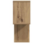 vidaXL Raft de perete stejar artizanal 100 x 20 x 53 cm Lemn compozit