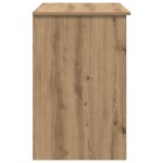 vidaXL Birou cu sertar Stejar Artizanal 90 x 49 x 75 cm Lemn compozit