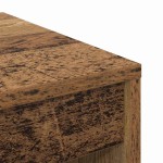 vidaXL Birou Lemn vechi 60 x 40 x 76 cm Lemn compozit