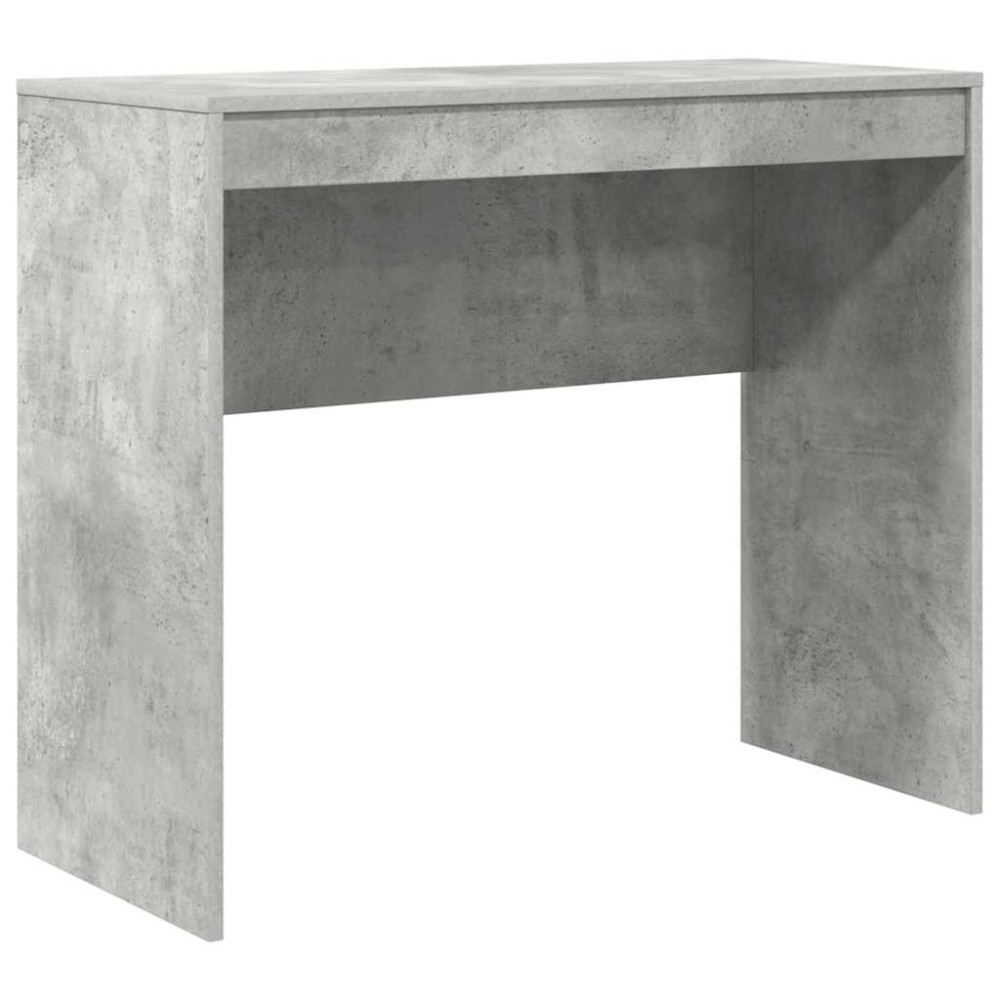 vidaXL Masă de Scris Gri Beton MDF cu finisaj gri beton 90 x 40 x 76 cm