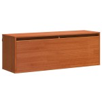 vidaXL Dulap de perete Maro ceruit 100 x 30 x 35 cm Lemn masiv de pin vidaXL Dulap de perete Maro ceruit 100 x 30 x 35 cm Lemn masiv de pin