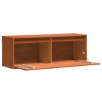 vidaXL Dulap de perete Maro ceruit 100 x 30 x 35 cm Lemn masiv de pin vidaXL Dulap de perete Maro ceruit 100 x 30 x 35 cm Lemn masiv de pin