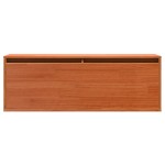 vidaXL Dulap de perete Maro ceruit 100 x 30 x 35 cm Lemn masiv de pin vidaXL Dulap de perete Maro ceruit 100 x 30 x 35 cm Lemn masiv de pin