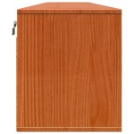 vidaXL Dulapuri de perete Pe perete 2 pcs Maro ceruit 100 x 30 x 35 cm