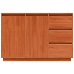 vidaXL Bufet cu sertar cu depozitare cu ușă Maro 111 x 34 x 75 cm Lemn masiv de pin vidaXL Bufet cu sertar cu depozitare cu ușă Maro 111 x 34 x 75 cm Lemn masiv de pin