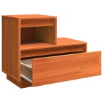 vidaXL Dulap de noapte Maro ceruit 60 x 34 x 51 cm Lemn masiv de pin vidaXL Dulap de noapte Maro ceruit 60 x 34 x 51 cm Lemn masiv de pin