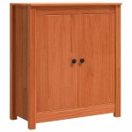 vidaXL Bufet cu depozitare cu ușă Maro 70 x 35 x 80 cm Lemn de brad solid vidaXL Bufet cu depozitare cu ușă Maro 70 x 35 x 80 cm Lemn de brad solid
