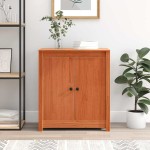 vidaXL Bufet cu depozitare cu ușă Maro 70 x 35 x 80 cm Lemn de brad solid vidaXL Bufet cu depozitare cu ușă Maro 70 x 35 x 80 cm Lemn de brad solid