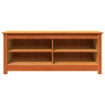 vidaXL Bancă cu spațiu de depozitare Maroniu cerat 110 x 38 x 45,5 cm