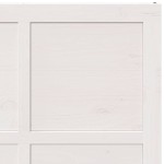 vidaXL Ușă hambar Alb 100 x 210 cm Lemn masiv de pin vidaXL Ușă hambar Alb 100 x 210 cm Lemn masiv de pin