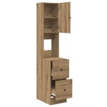 vidaXL Dulap de bucătărie cu sertar stejar artizanal Lemn compozit