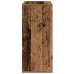 vidaXL Bufet cu sertar cu raft cu depozitare cu ușă Lemn vechi 60 x 31 x 70 cm Lemn compozit vidaXL Bufet cu sertar cu raft cu depozitare cu ușă Lemn vechi 60 x 31 x 70 cm Lemn compozit