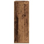 vidaXL Bufet cu sertar cu raft cu depozitare cu ușă Lemn vechi 79 x 38 x 80 cm Lemn compozit vidaXL Bufet cu sertar cu raft cu depozitare cu ușă Lemn vechi 79 x 38 x 80 cm Lemn compozit