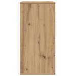 vidaXL Bufet cu sertar Stejar artisanal 60 x 39 x 80 cm Lemn compozit vidaXL Bufet cu sertar Stejar artisanal 60 x 39 x 80 cm Lemn compozit
