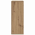 vidaXL Bufet cu sertar Stejar Artizanal 60 x 31 x 84 cm Lemn compozit