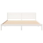 vidaXL Cadru de pat cu headboard Alb 180 x 210 cm Lemn masiv de pin vidaXL Cadru de pat cu headboard Alb 180 x 210 cm Lemn masiv de pin