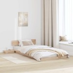 vidaXL Cadru de pat Maro 100 x 200 cm lemn vidaXL Cadru de pat Maro 100 x 200 cm lemn
