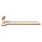 vidaXL Cadru de pat Maro 75 x 190 cm lemn vidaXL Cadru de pat Maro 75 x 190 cm lemn