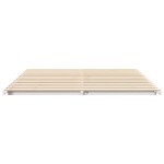 vidaXL Cadru de pat de podea Alb 200 x 200 cm Lemn masiv de pin vidaXL Cadru de pat de podea Alb 200 x 200 cm Lemn masiv de pin