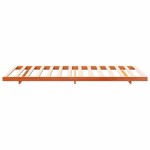 vidaXL Cadru de pat de podea Maro ceruit 100 x 200 cm vidaXL Cadru de pat de podea Maro ceruit 100 x 200 cm