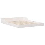 vidaXL Cadru de pat Alb 120 x 200 cm Lemn masiv de pin vidaXL Cadru de pat Alb 120 x 200 cm Lemn masiv de pin