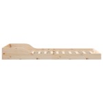 vidaXL Cadru de pat Maro 90 x 210 cm Lemn masiv de pin vidaXL Cadru de pat Maro 90 x 210 cm Lemn masiv de pin