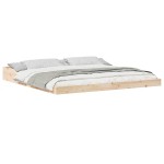 vidaXL Cadru de pat Maro 180 x 210 cm Lemn masiv de pin vidaXL Cadru de pat Maro 180 x 210 cm Lemn masiv de pin
