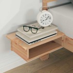 vidaXL Cadru de pat cu mese laterale Maro Lemn masiv de pin