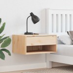 vidaXL Noptieră Montată pe Perete 2 pcs Maro 50 x 32.5 x 24 cm vidaXL Noptieră Montată pe Perete 2 pcs Maro 50 x 32.5 x 24 cm