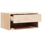 vidaXL Noptieră Montată pe Perete 2 pcs Maro 50 x 32.5 x 24 cm vidaXL Noptieră Montată pe Perete 2 pcs Maro 50 x 32.5 x 24 cm