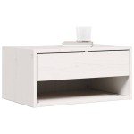 vidaXL Noptieră Montată pe Perete 2 pcs Alb 50 x 32.5 x 24 cm vidaXL Noptieră Montată pe Perete 2 pcs Alb 50 x 32.5 x 24 cm
