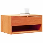 vidaXL Noptieră 2 pcs Maro ceruit 50 x 32.5 x 24 cm Lemn masiv de pin vidaXL Noptieră 2 pcs Maro ceruit 50 x 32.5 x 24 cm Lemn masiv de pin