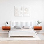 vidaXL Noptieră 2 pcs Maro ceruit 50 x 32.5 x 24 cm Lemn masiv de pin vidaXL Noptieră 2 pcs Maro ceruit 50 x 32.5 x 24 cm Lemn masiv de pin