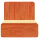 vidaXL Noptieră 2 pcs Maro ceruit 44 x 32.5 x 40 cm Lemn masiv de pin