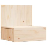 vidaXL Noptieră Montată pe Perete 2 pcs Maro 42 x 32.5 x 40 cm