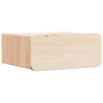 vidaXL Noptieră Montată pe Perete 2 pcs Maro 39 x 34 x 16.5 cm vidaXL Noptieră Montată pe Perete 2 pcs Maro 39 x 34 x 16.5 cm