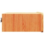 vidaXL Noptieră Maro ceruit 39 x 34 x 16.5 cm Lemn masiv de pin