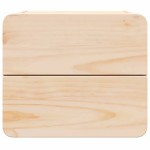 vidaXL Noptieră cu sertar Maro 39 x 34 x 33 cm Lemn masiv de pin