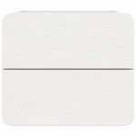 vidaXL Noptieră cu sertar 2 pcs Alb 39 x 34 x 33 cm Lemn masiv de pin