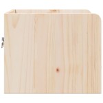 vidaXL Noptieră cu sertar Maro 38 x 36 x 29.5 cm Lemn masiv de pin