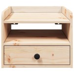 vidaXL Noptieră 2 pcs Maro 38 x 36 x 29.5 cm Lemn masiv de pin vidaXL Noptieră 2 pcs Maro 38 x 36 x 29.5 cm Lemn masiv de pin