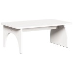 vidaXL Masă de cafea Alb 80 x 50 x 31 cm Lemn de brad solid vidaXL Masă de cafea Alb 80 x 50 x 31 cm Lemn de brad solid