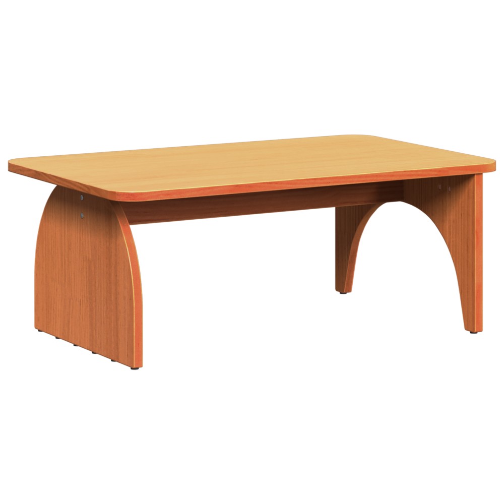 vidaXL Masă de cafea Maro ceruit 80 x 50 x 31 cm Lemn de brad solid