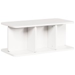 vidaXL Masă de cafea Alb 80 x 39.5 x 33.5 cm Lemn de brad solid vidaXL Masă de cafea Alb 80 x 39.5 x 33.5 cm Lemn de brad solid
