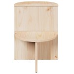 vidaXL Masă laterală natural 50 x 40 x 50 cm Lemn masiv de pin vidaXL Masă laterală natural 50 x 40 x 50 cm Lemn masiv de pin